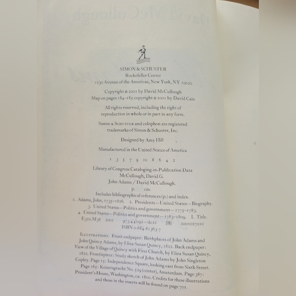 John Adams by David McCullough (2001, Hardcover) - Picture 4 of 6